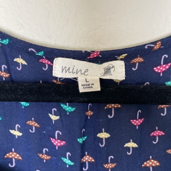 Mine umbrella tank navy - Picture 2 of 4